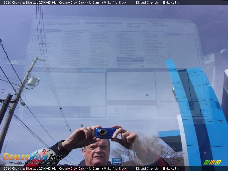 2020 Chevrolet Silverado 2500HD High Country Crew Cab 4x4 Summit White / Jet Black Photo #14