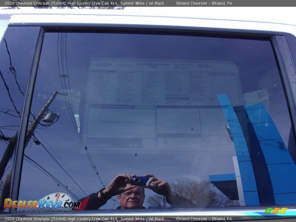 2020 Chevrolet Silverado 2500HD High Country Crew Cab 4x4 Summit White / Jet Black Photo #15