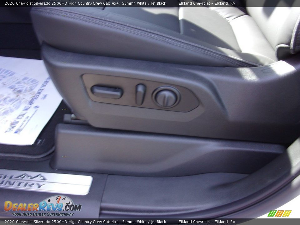 2020 Chevrolet Silverado 2500HD High Country Crew Cab 4x4 Summit White / Jet Black Photo #17