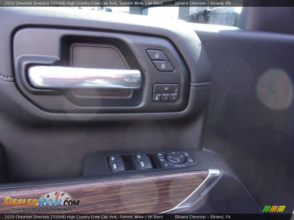 2020 Chevrolet Silverado 2500HD High Country Crew Cab 4x4 Summit White / Jet Black Photo #19