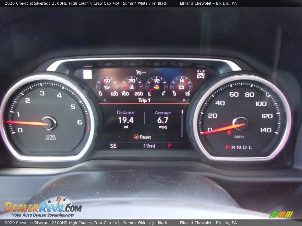 2020 Chevrolet Silverado 2500HD High Country Crew Cab 4x4 Summit White / Jet Black Photo #22