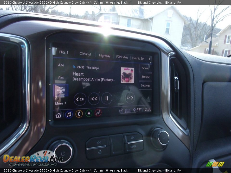 2020 Chevrolet Silverado 2500HD High Country Crew Cab 4x4 Summit White / Jet Black Photo #25