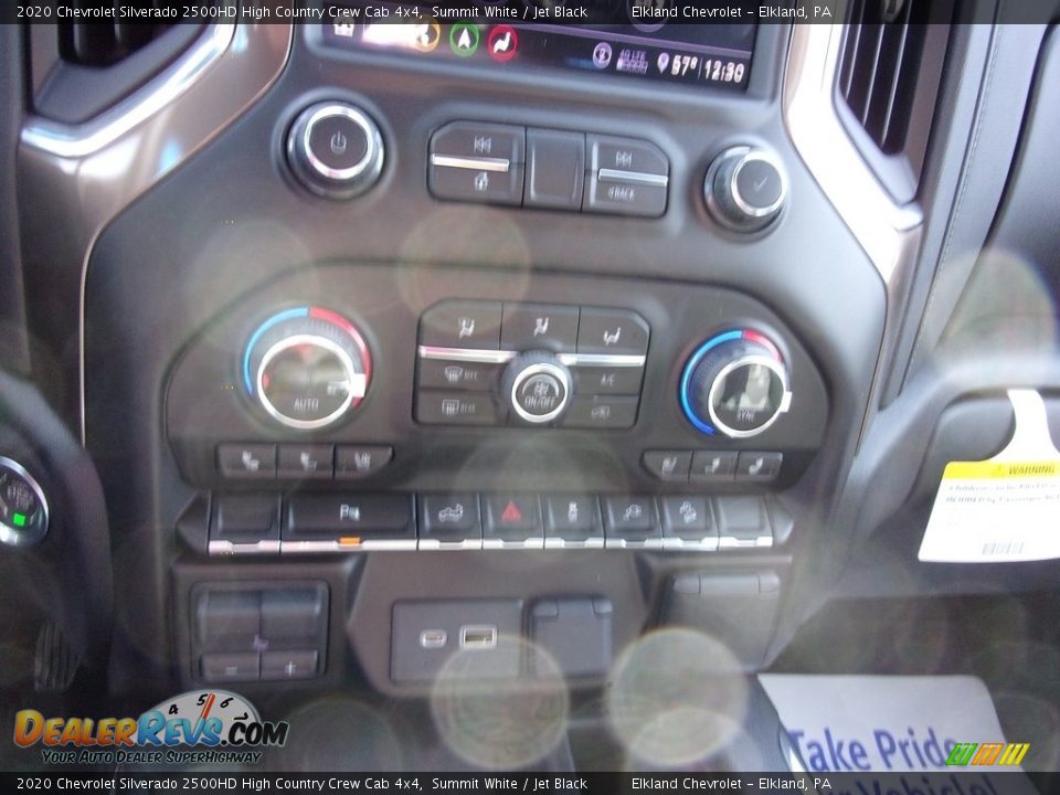 2020 Chevrolet Silverado 2500HD High Country Crew Cab 4x4 Summit White / Jet Black Photo #26