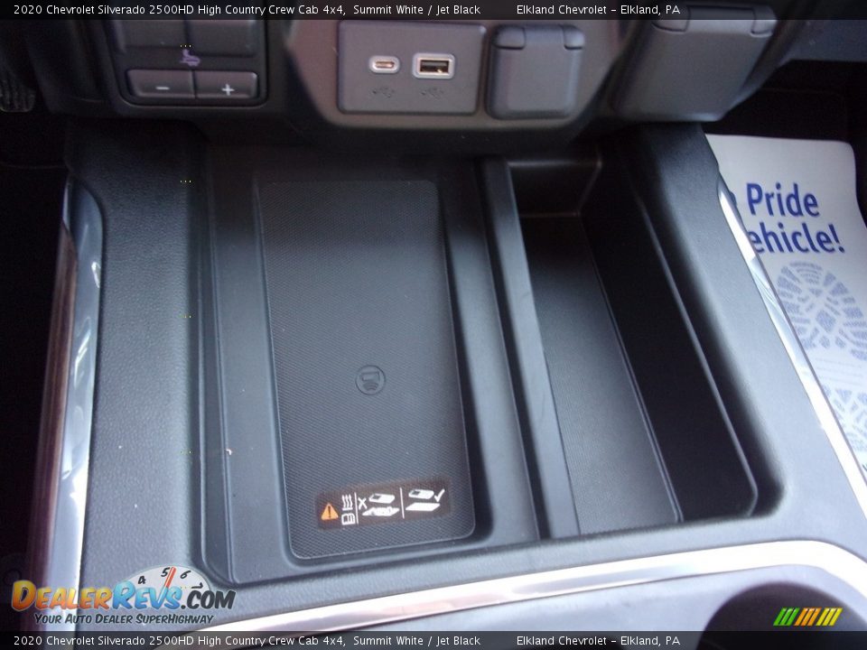 2020 Chevrolet Silverado 2500HD High Country Crew Cab 4x4 Summit White / Jet Black Photo #28