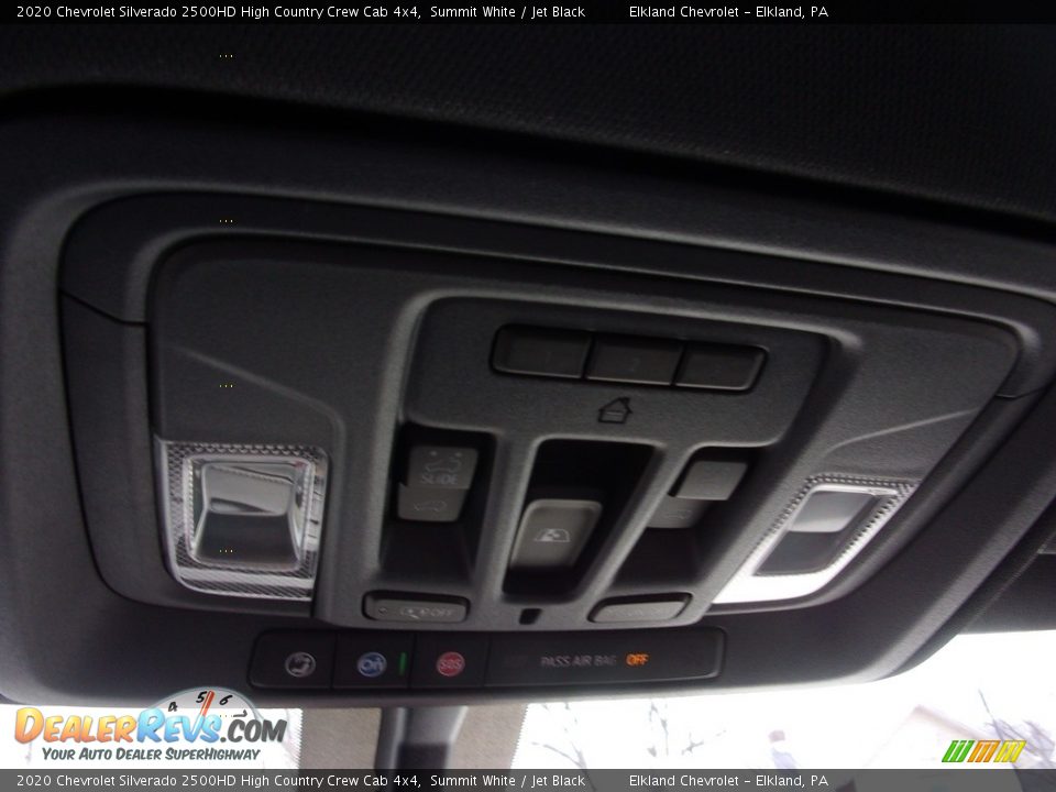 2020 Chevrolet Silverado 2500HD High Country Crew Cab 4x4 Summit White / Jet Black Photo #29
