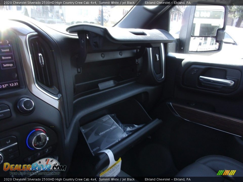 2020 Chevrolet Silverado 2500HD High Country Crew Cab 4x4 Summit White / Jet Black Photo #30