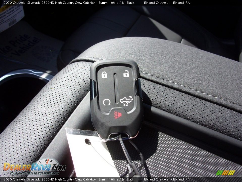 2020 Chevrolet Silverado 2500HD High Country Crew Cab 4x4 Summit White / Jet Black Photo #32