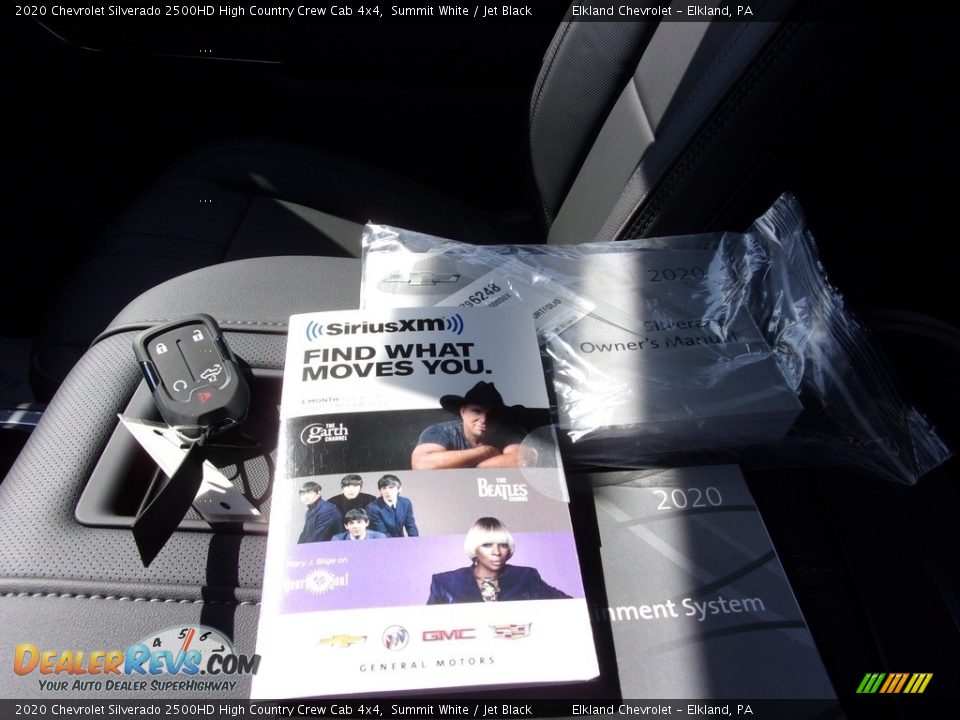 2020 Chevrolet Silverado 2500HD High Country Crew Cab 4x4 Summit White / Jet Black Photo #33