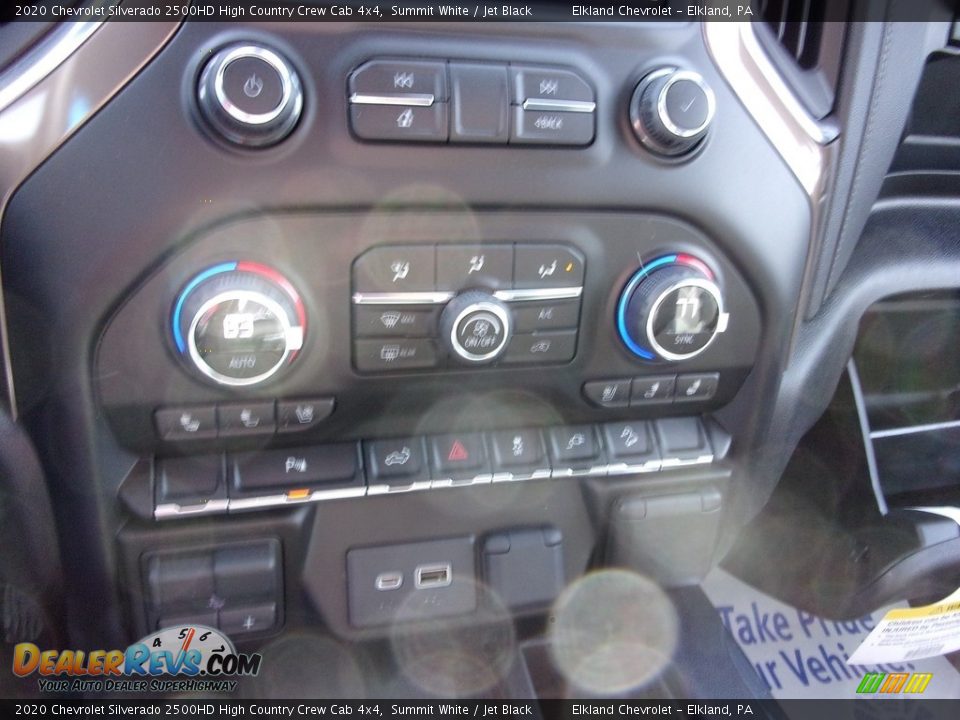 2020 Chevrolet Silverado 2500HD High Country Crew Cab 4x4 Summit White / Jet Black Photo #34