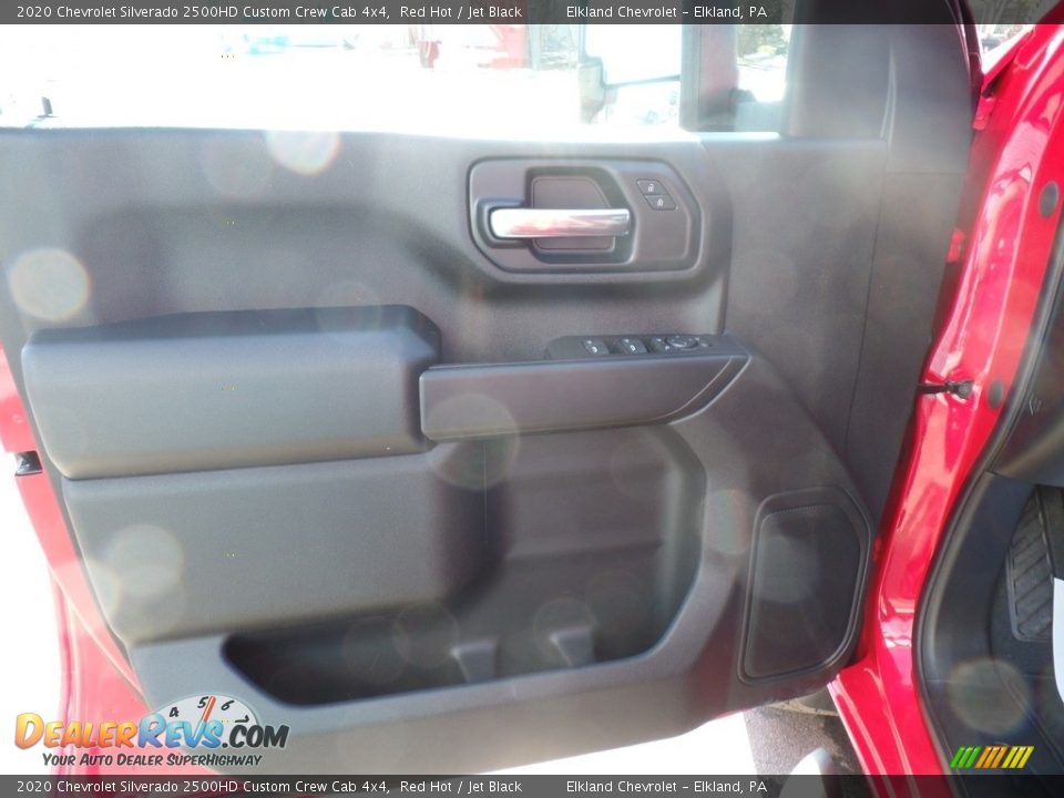 2020 Chevrolet Silverado 2500HD Custom Crew Cab 4x4 Red Hot / Jet Black Photo #15