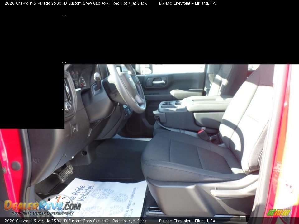 2020 Chevrolet Silverado 2500HD Custom Crew Cab 4x4 Red Hot / Jet Black Photo #17