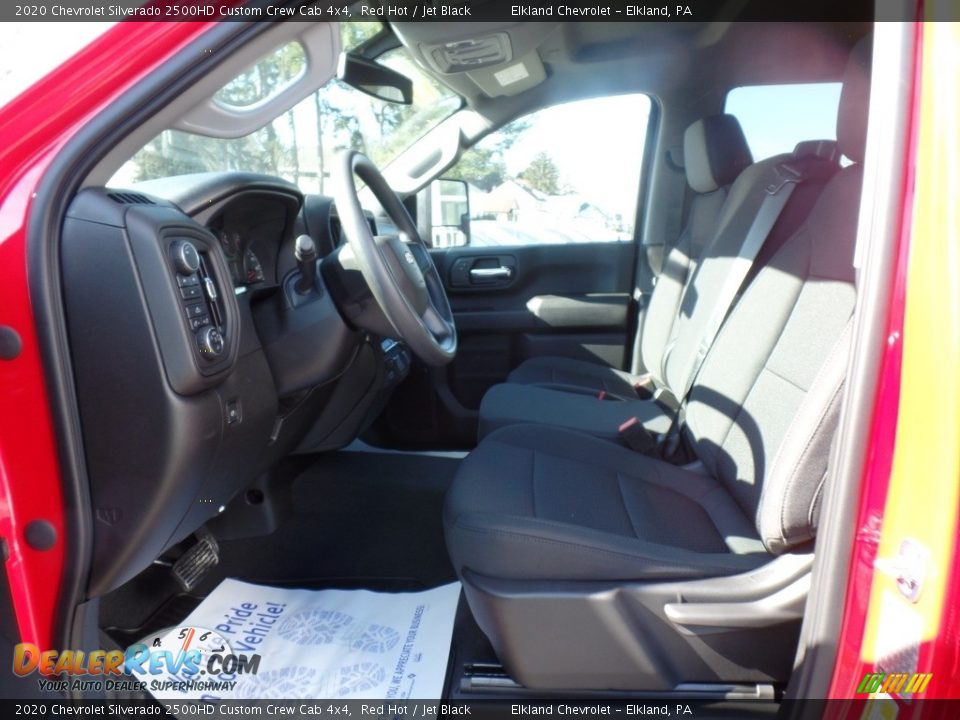 2020 Chevrolet Silverado 2500HD Custom Crew Cab 4x4 Red Hot / Jet Black Photo #18