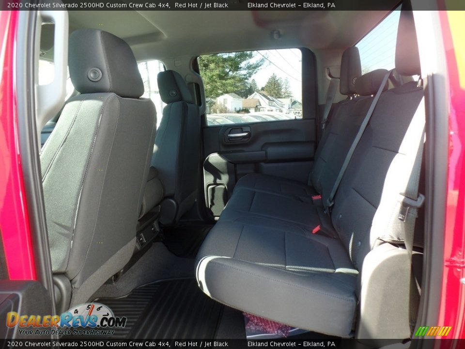 2020 Chevrolet Silverado 2500HD Custom Crew Cab 4x4 Red Hot / Jet Black Photo #33