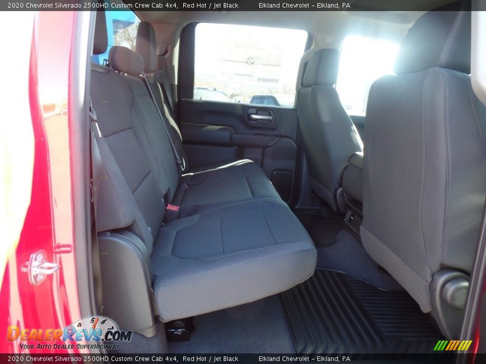 2020 Chevrolet Silverado 2500HD Custom Crew Cab 4x4 Red Hot / Jet Black Photo #36