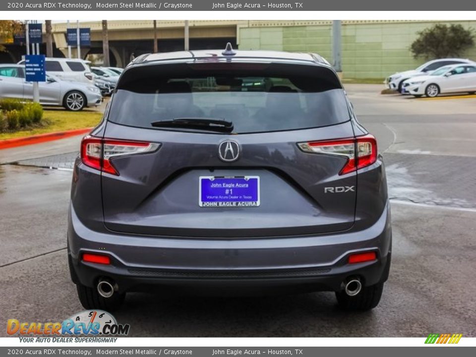 2020 Acura RDX Technology Modern Steel Metallic / Graystone Photo #6