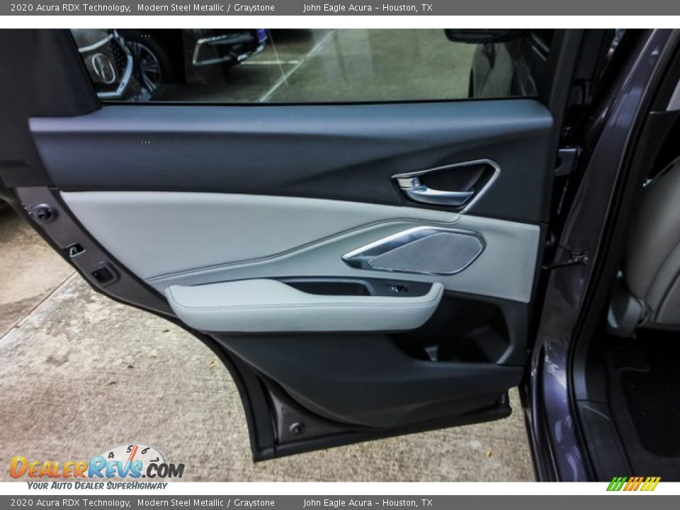 2020 Acura RDX Technology Modern Steel Metallic / Graystone Photo #17