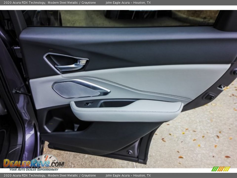 2020 Acura RDX Technology Modern Steel Metallic / Graystone Photo #21