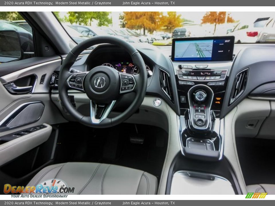 2020 Acura RDX Technology Modern Steel Metallic / Graystone Photo #26