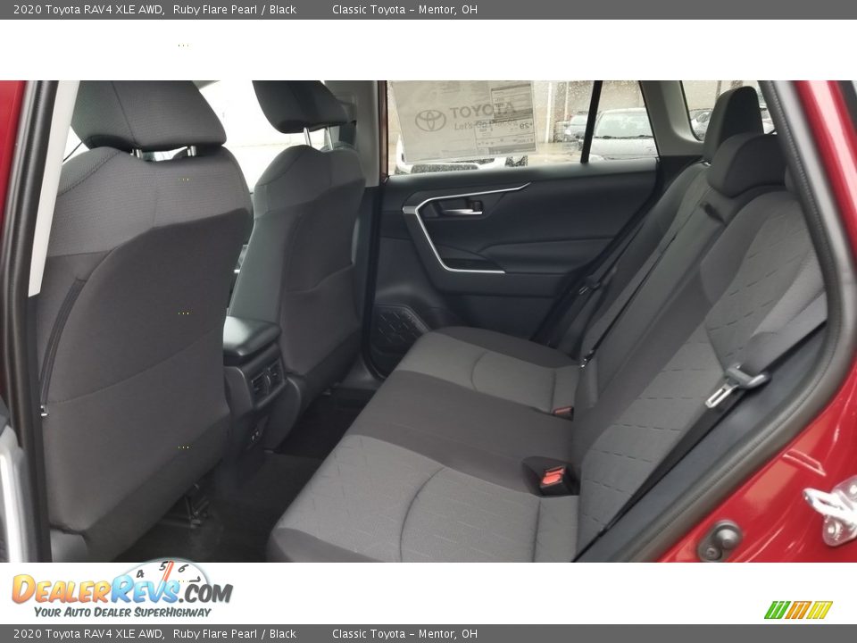 2020 Toyota RAV4 XLE AWD Ruby Flare Pearl / Black Photo #3