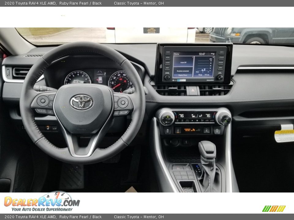 2020 Toyota RAV4 XLE AWD Ruby Flare Pearl / Black Photo #4