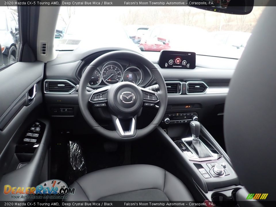 2020 Mazda CX-5 Touring AWD Deep Crystal Blue Mica / Black Photo #9