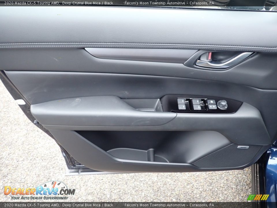 2020 Mazda CX-5 Touring AWD Deep Crystal Blue Mica / Black Photo #11