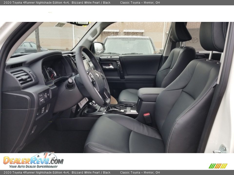 2020 Toyota 4Runner Nightshade Edition 4x4 Blizzard White Pearl / Black Photo #2