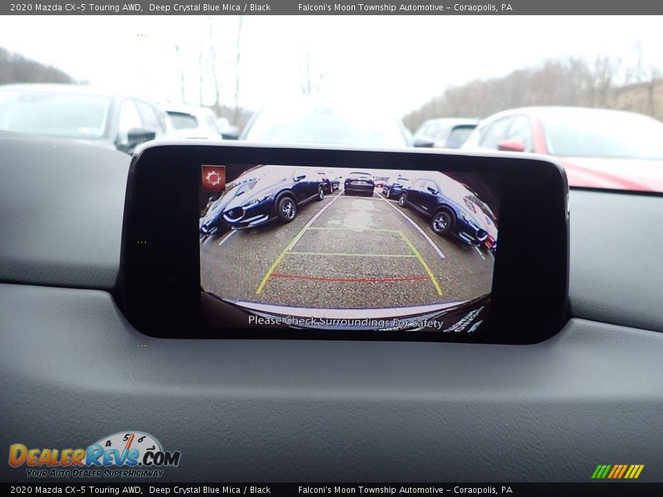 2020 Mazda CX-5 Touring AWD Deep Crystal Blue Mica / Black Photo #15