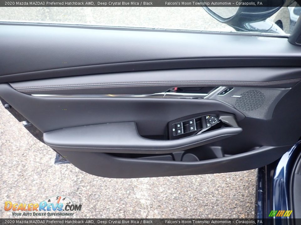 2020 Mazda MAZDA3 Preferred Hatchback AWD Deep Crystal Blue Mica / Black Photo #10