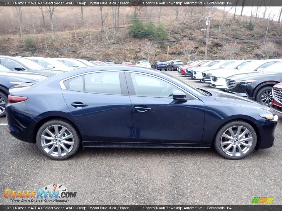 Deep Crystal Blue Mica 2020 Mazda MAZDA3 Select Sedan AWD Photo #1