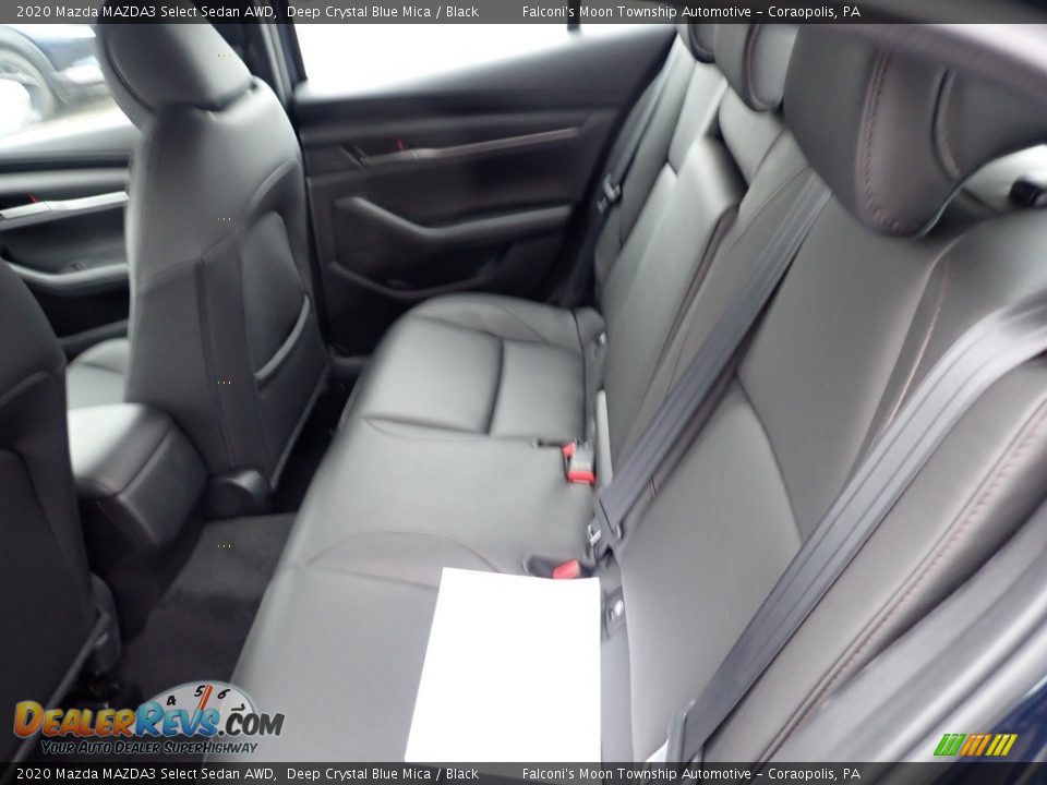 2020 Mazda MAZDA3 Select Sedan AWD Deep Crystal Blue Mica / Black Photo #8