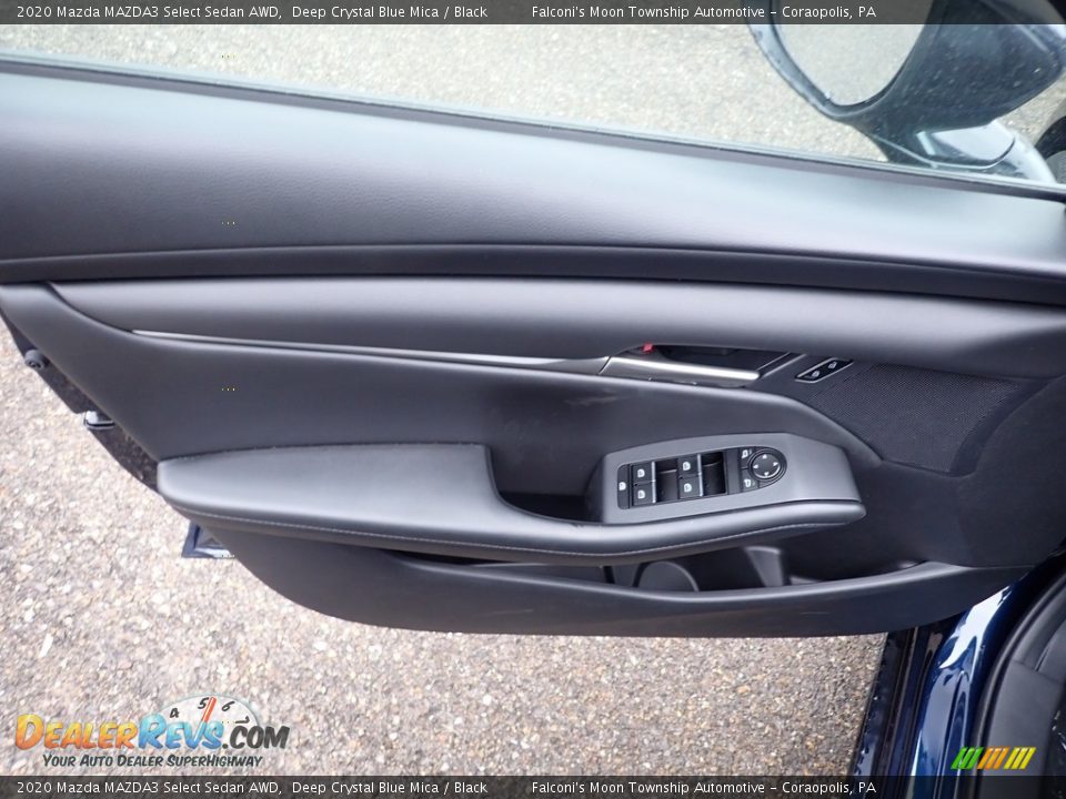 2020 Mazda MAZDA3 Select Sedan AWD Deep Crystal Blue Mica / Black Photo #10