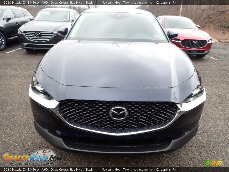 2020 Mazda CX-30 Select AWD Deep Crystal Blue Mica / Black Photo #4