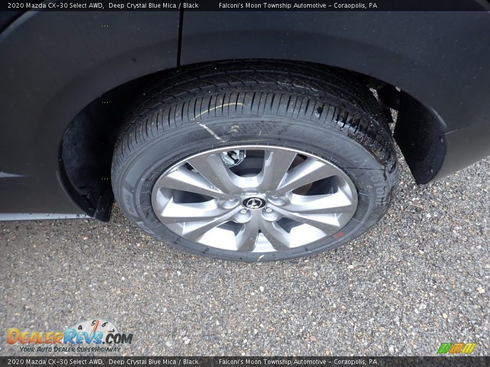 2020 Mazda CX-30 Select AWD Deep Crystal Blue Mica / Black Photo #7