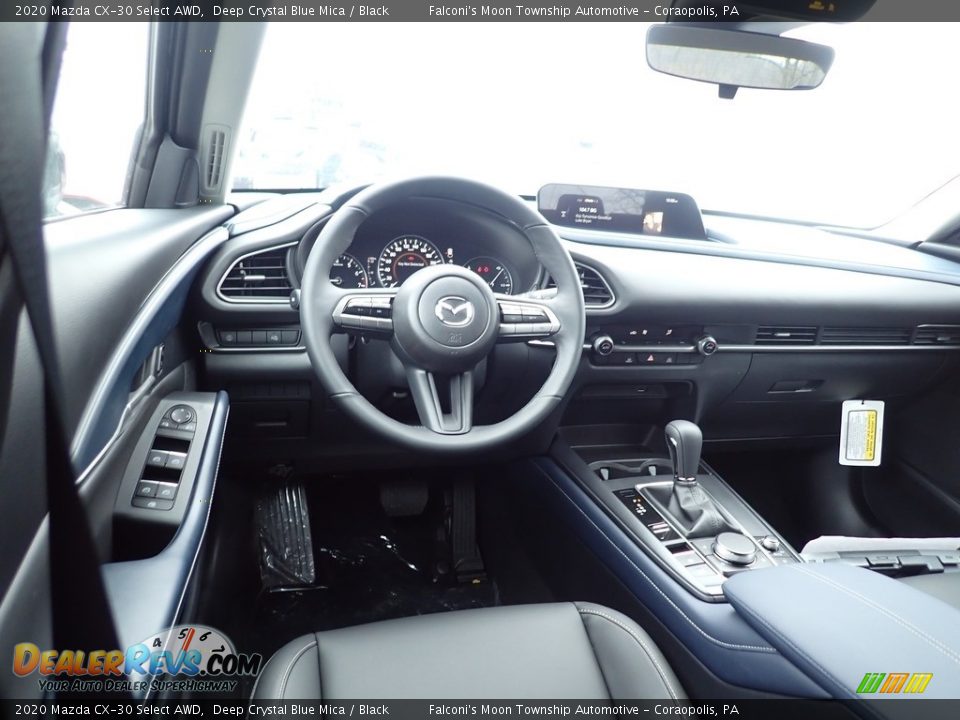 2020 Mazda CX-30 Select AWD Deep Crystal Blue Mica / Black Photo #9