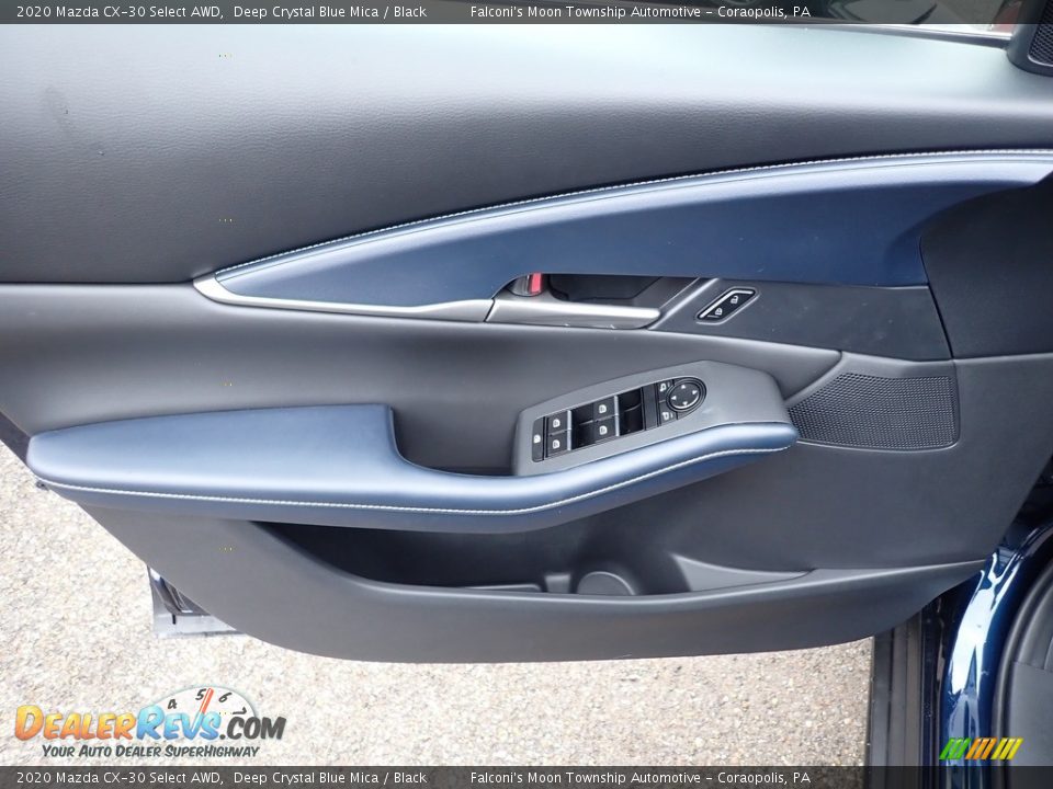 2020 Mazda CX-30 Select AWD Deep Crystal Blue Mica / Black Photo #10