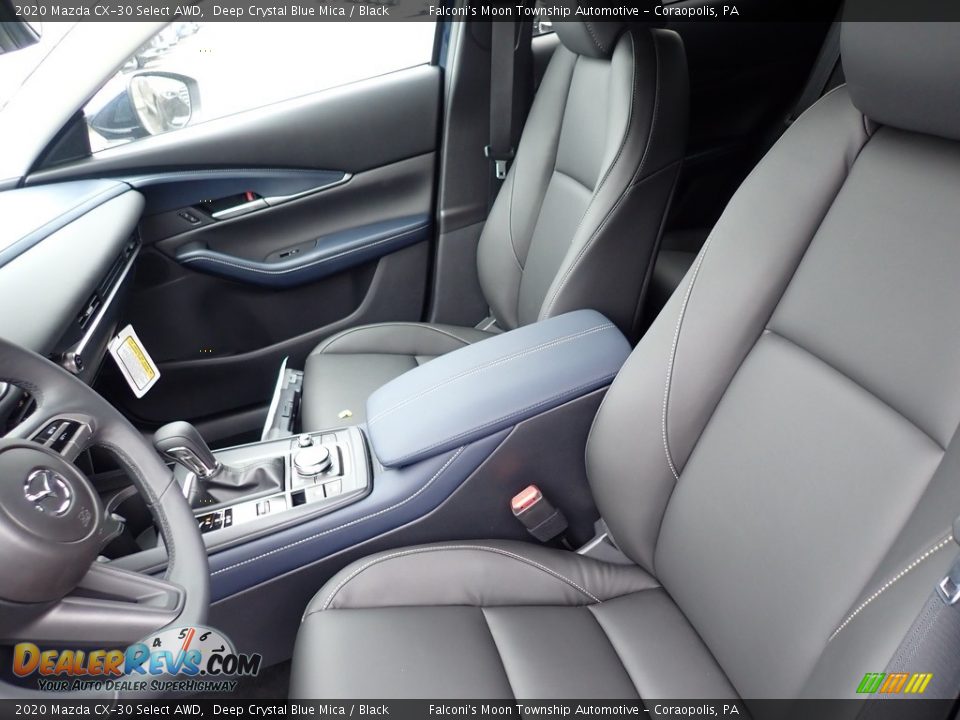 2020 Mazda CX-30 Select AWD Deep Crystal Blue Mica / Black Photo #11