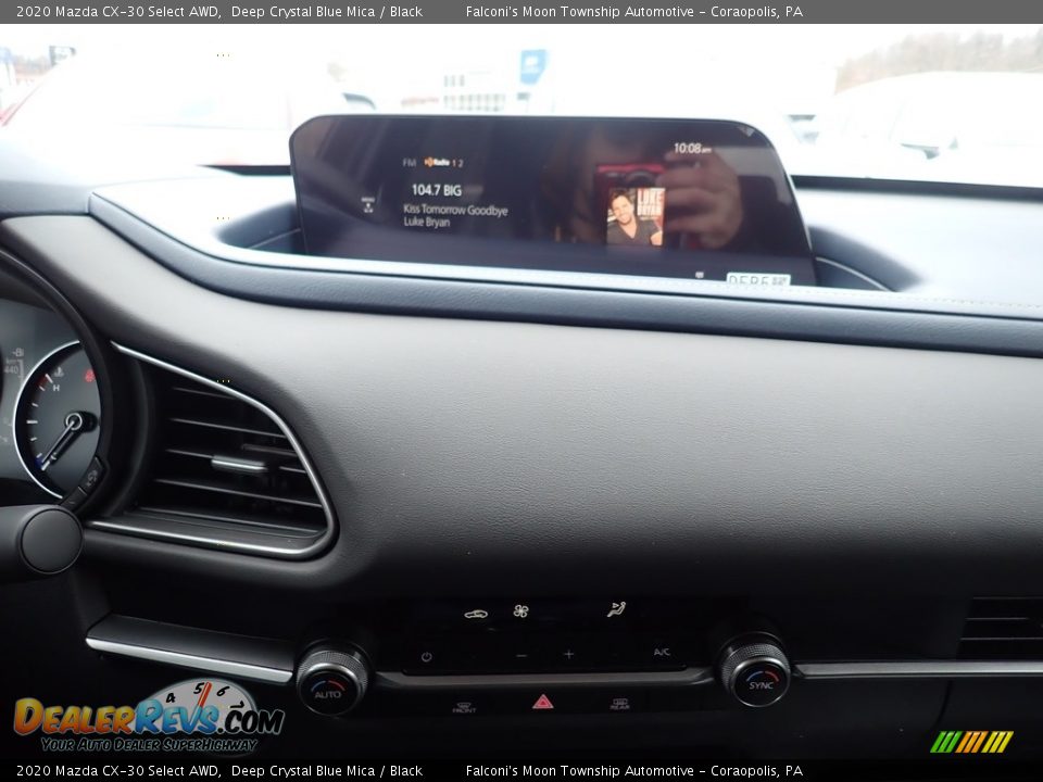 2020 Mazda CX-30 Select AWD Deep Crystal Blue Mica / Black Photo #13