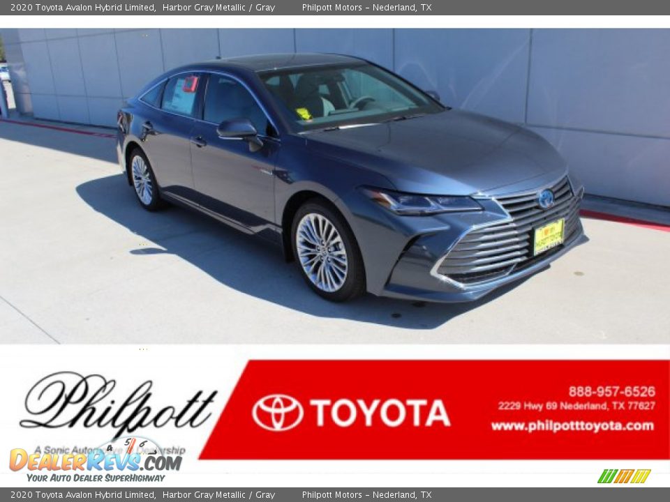 2020 Toyota Avalon Hybrid Limited Harbor Gray Metallic / Gray Photo #1