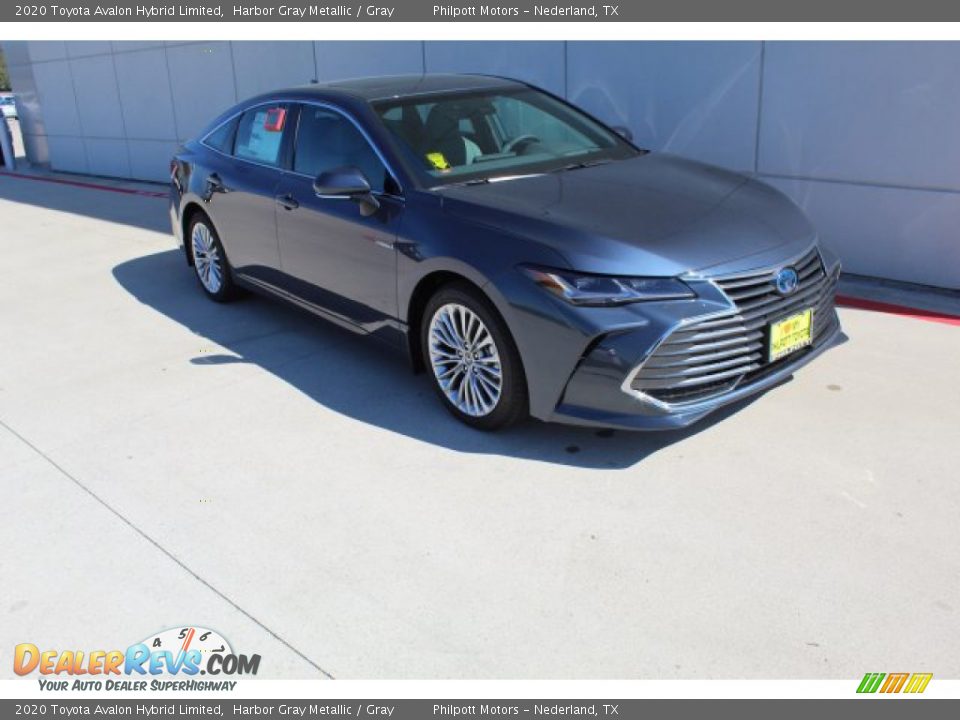 2020 Toyota Avalon Hybrid Limited Harbor Gray Metallic / Gray Photo #2