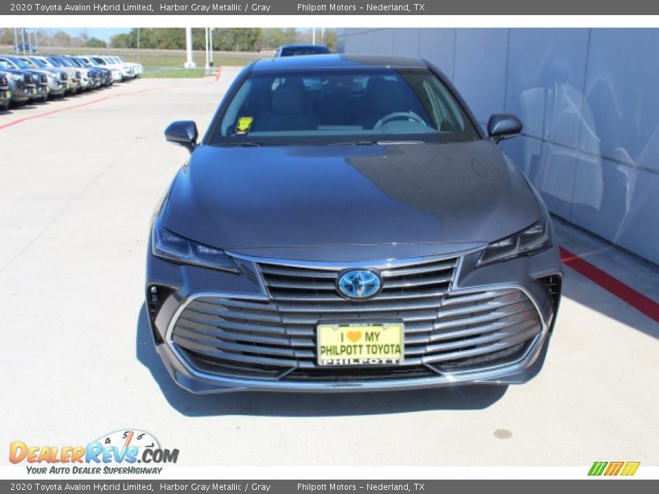 2020 Toyota Avalon Hybrid Limited Harbor Gray Metallic / Gray Photo #3