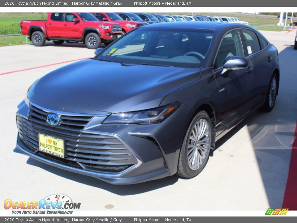 2020 Toyota Avalon Hybrid Limited Harbor Gray Metallic / Gray Photo #4