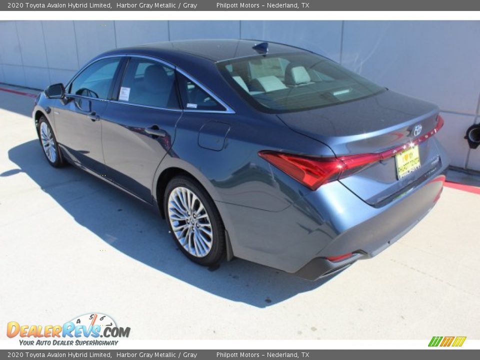 2020 Toyota Avalon Hybrid Limited Harbor Gray Metallic / Gray Photo #6