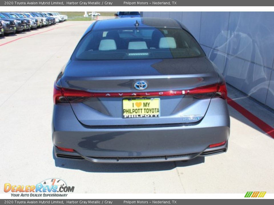 2020 Toyota Avalon Hybrid Limited Harbor Gray Metallic / Gray Photo #7