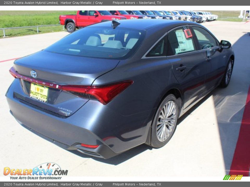 2020 Toyota Avalon Hybrid Limited Harbor Gray Metallic / Gray Photo #8