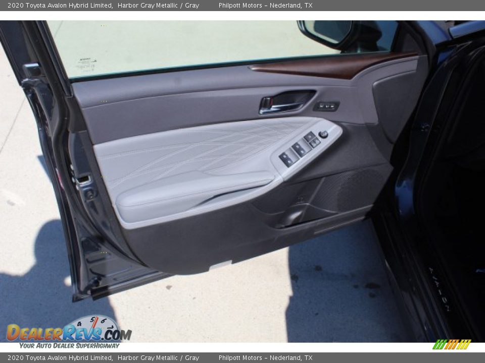 2020 Toyota Avalon Hybrid Limited Harbor Gray Metallic / Gray Photo #9