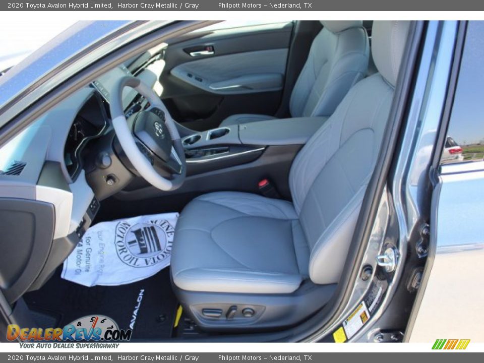 2020 Toyota Avalon Hybrid Limited Harbor Gray Metallic / Gray Photo #10