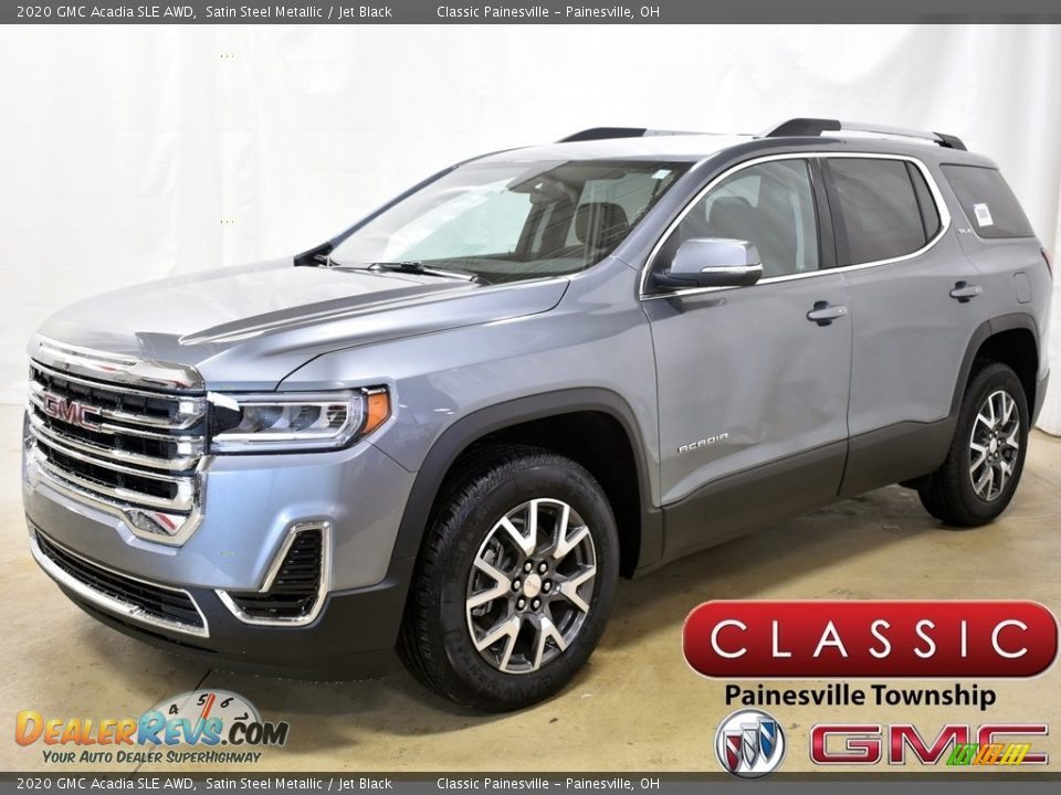 2020 GMC Acadia SLE AWD Satin Steel Metallic / Jet Black Photo #1