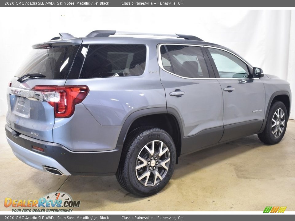 2020 GMC Acadia SLE AWD Satin Steel Metallic / Jet Black Photo #2