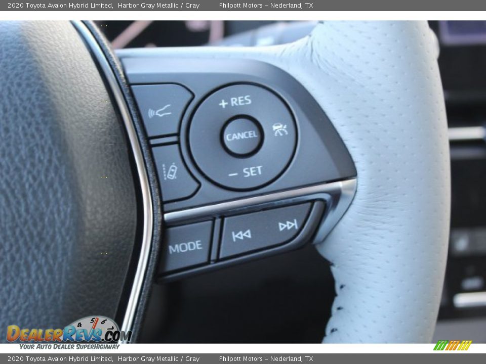 2020 Toyota Avalon Hybrid Limited Harbor Gray Metallic / Gray Photo #12